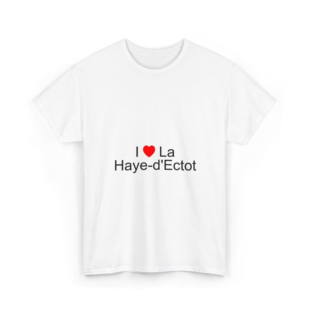 T-Shirt Ich liebe La Haye-d'Ectot