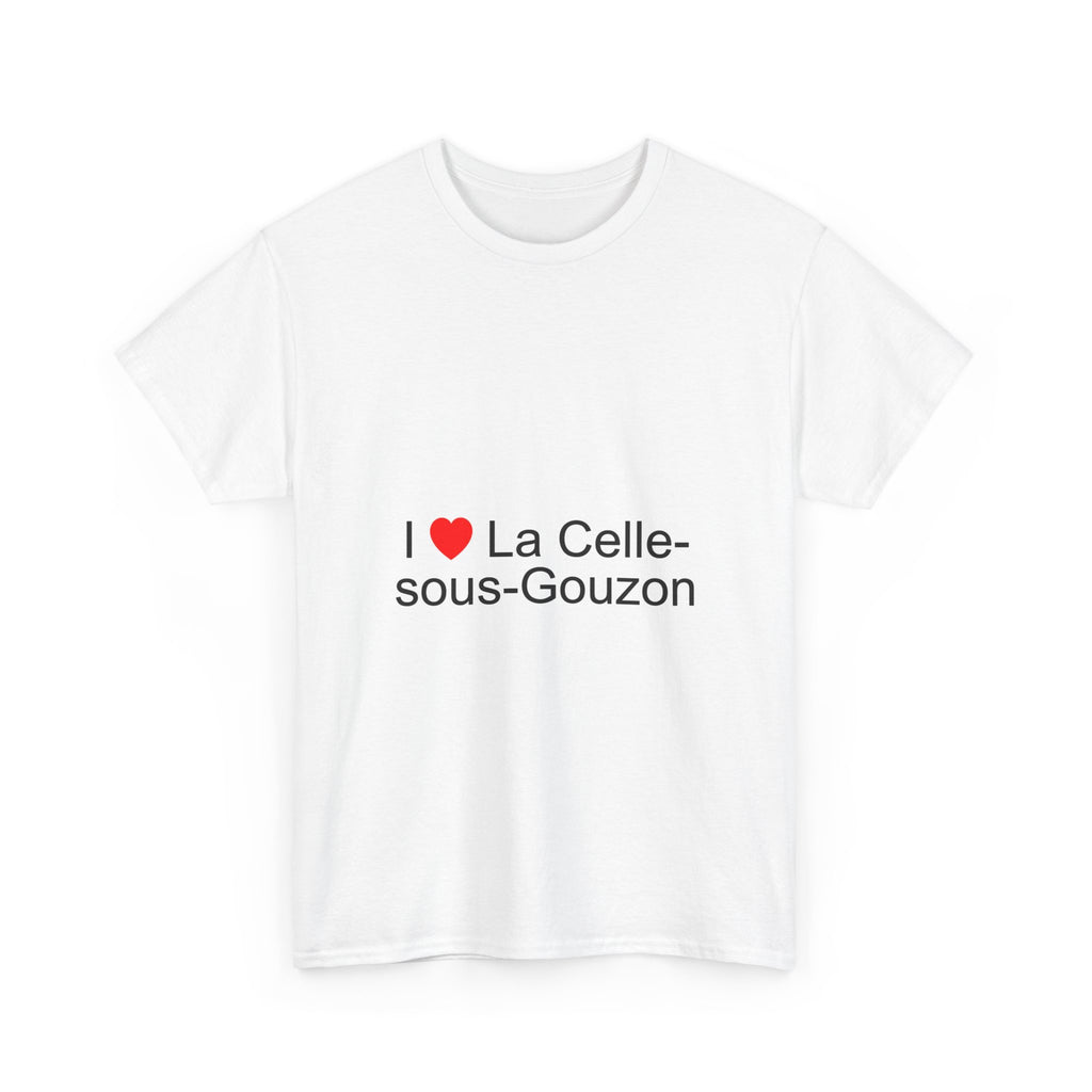 T-shirt I love la celle-sous-gouzon