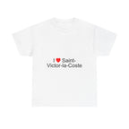 T-shirt I love Saint-Victor-la-Coste