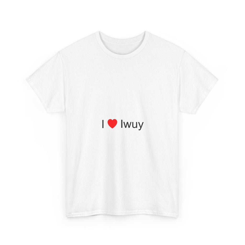 T-shirt Ich liebe Iwuy