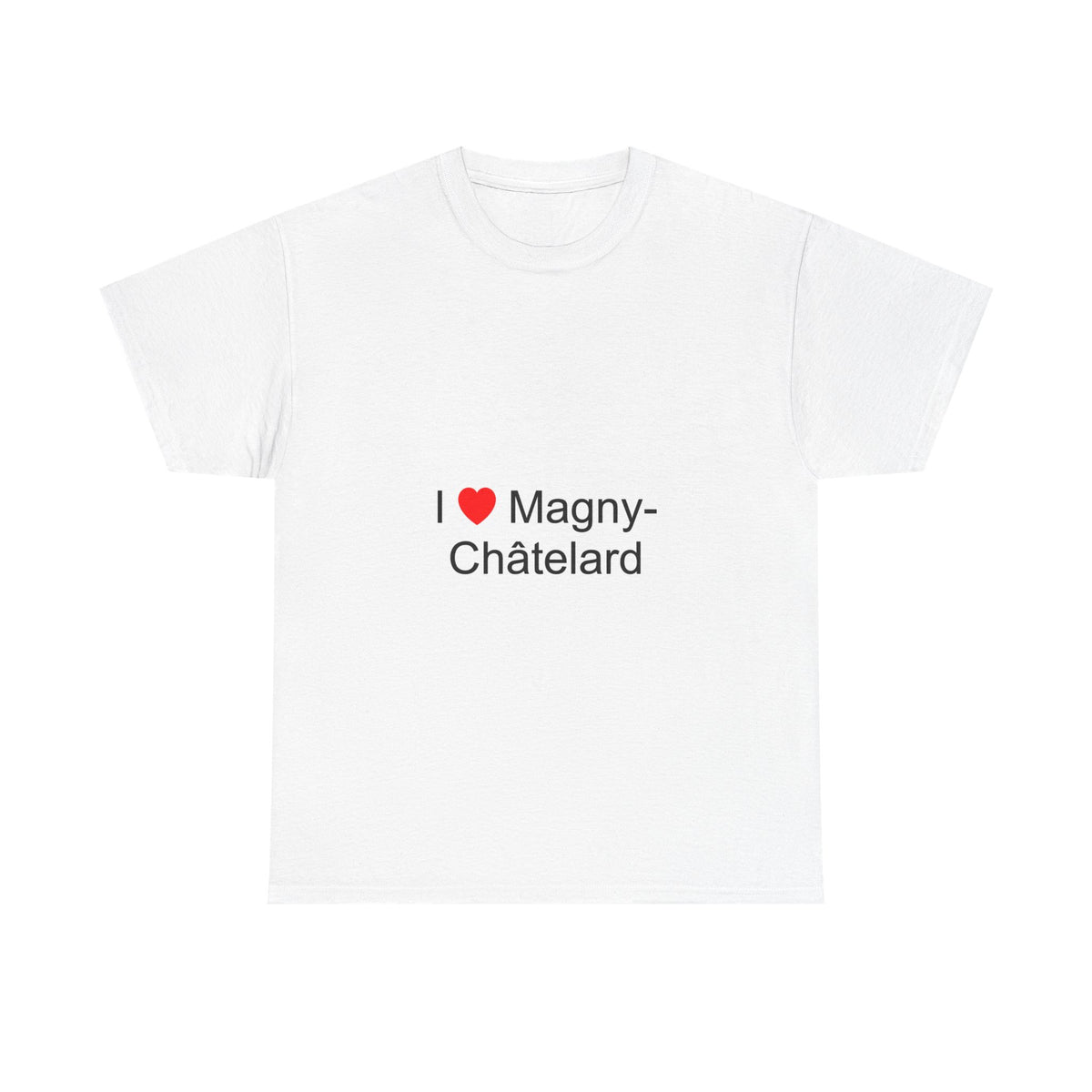 T-shirt I love magny-châtelard