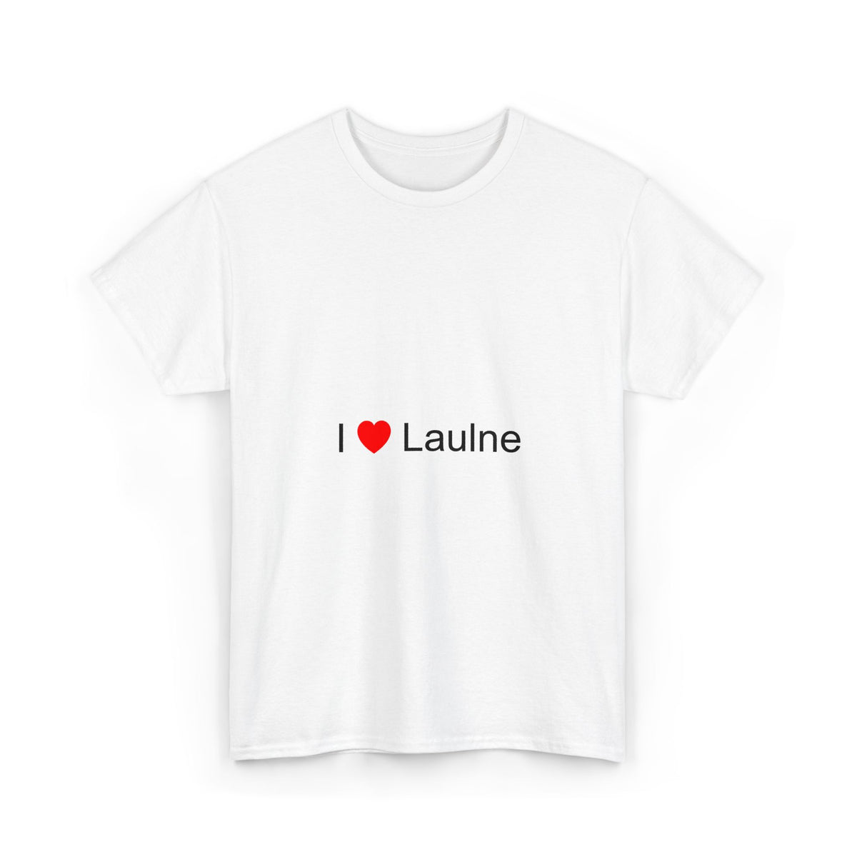 T-shirt I love Laulne