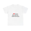 T-shirt I love saint-bonnet-de-salendrinque