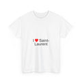 T-shirt I love Saint-Laurent