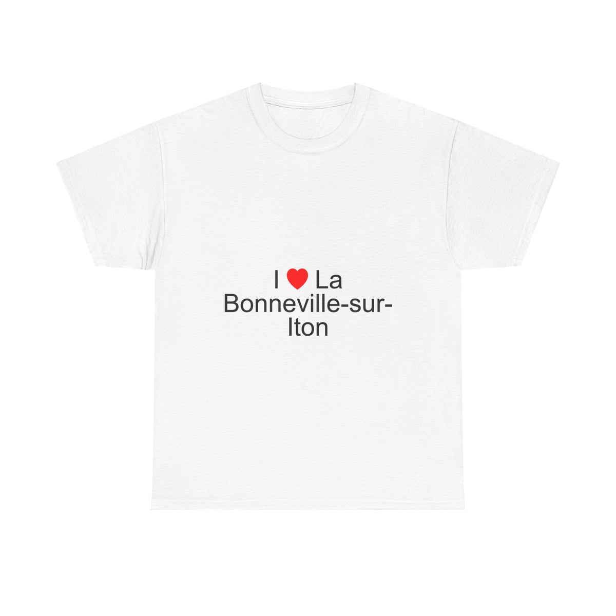 T-Shirt „Ich liebe La Bonneville-sur-Iton“