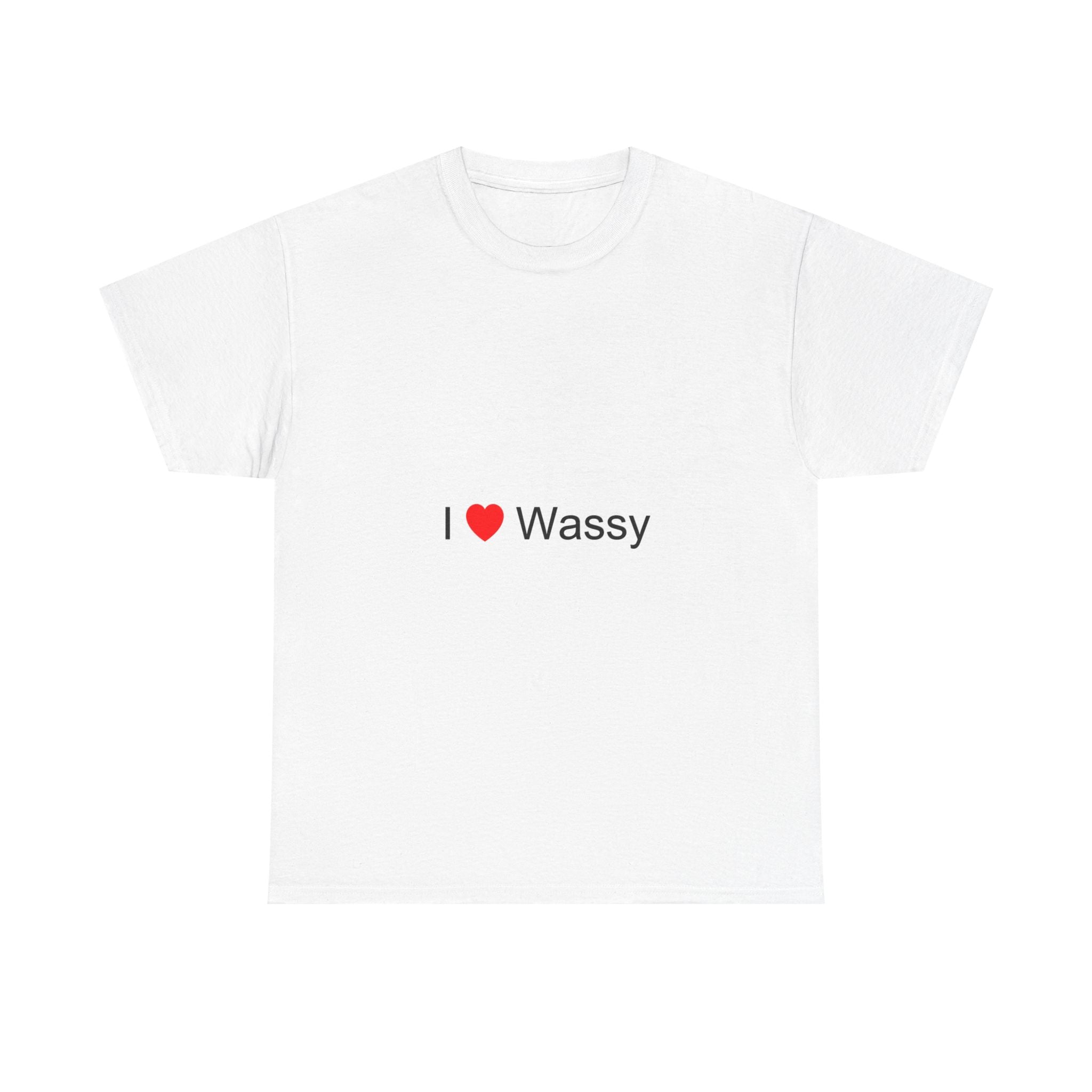 T-shirt I love Wassu