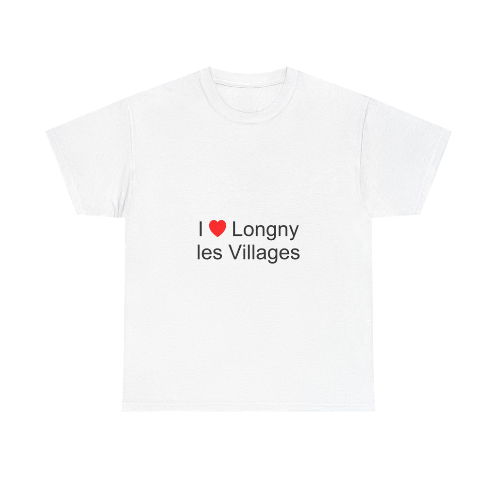 T-Shirt Ich liebe Longny die Dörfer