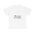 T-Shirt Ich liebe Longny die Dörfer