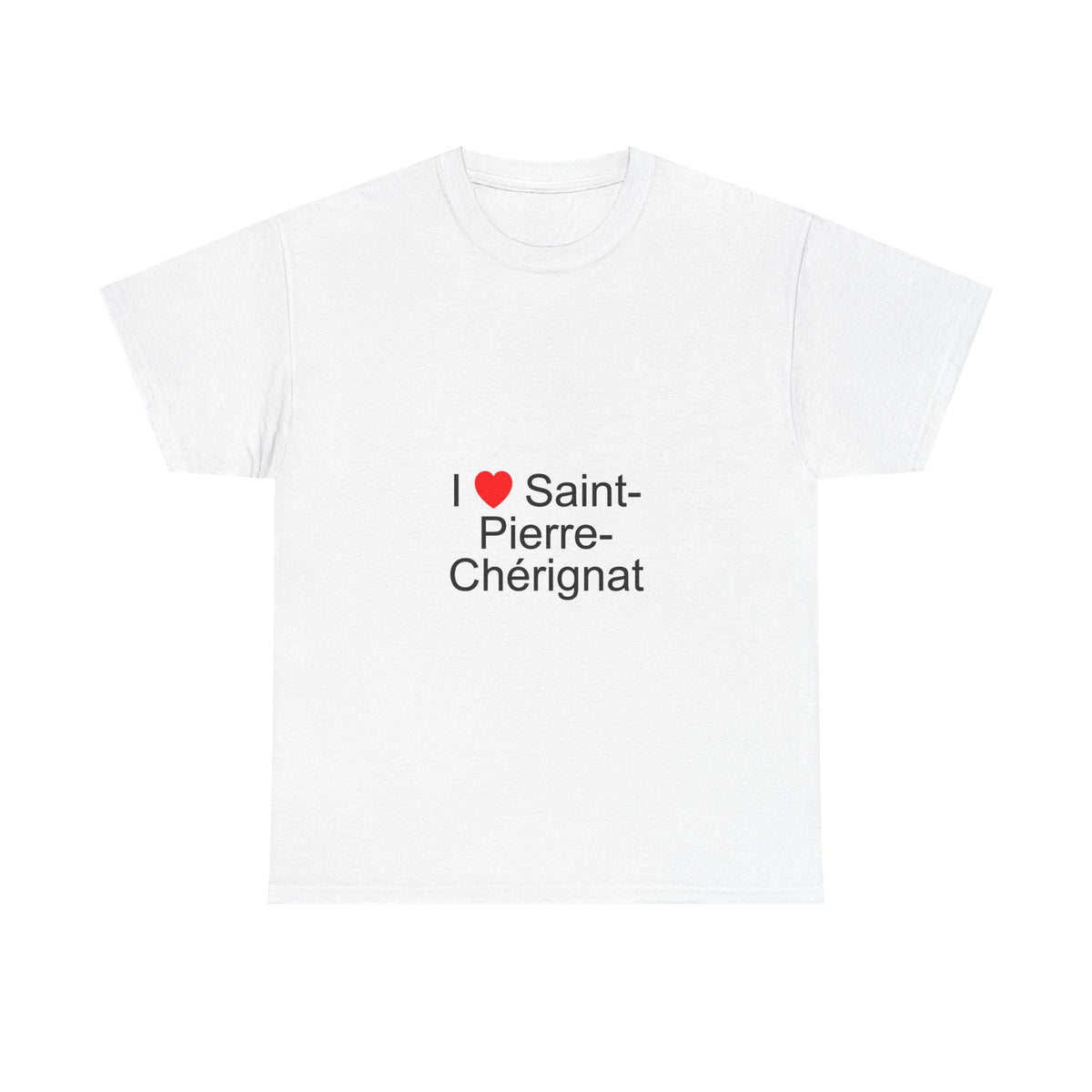 T-Shirt Ich liebe Saint-Pierre-Chérignat