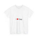 T-shirt I Love Gap - cadeau souvenir Hautes-Alpes Provence-Alpes-Côte d’Azur Citeeshirt