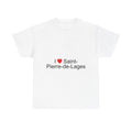 T-shirt I love saint-pierre-de-lages