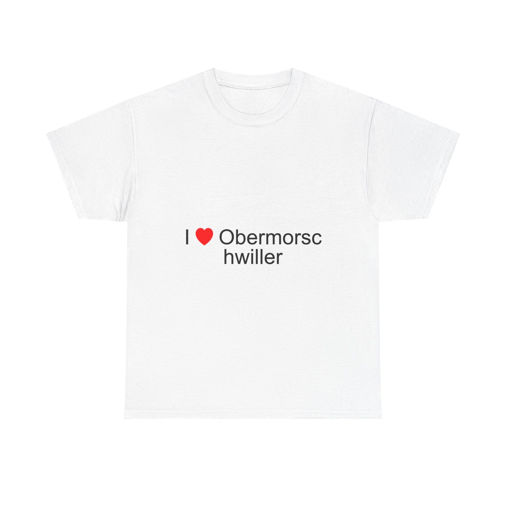 T-Shirt I love Obermorschwiller