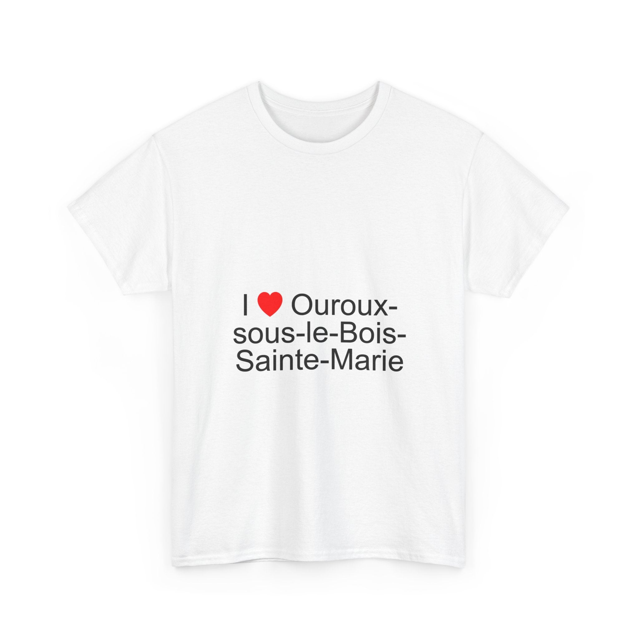T-shirt I love Ouroux-sous-le-Bois-Sainte-Marie