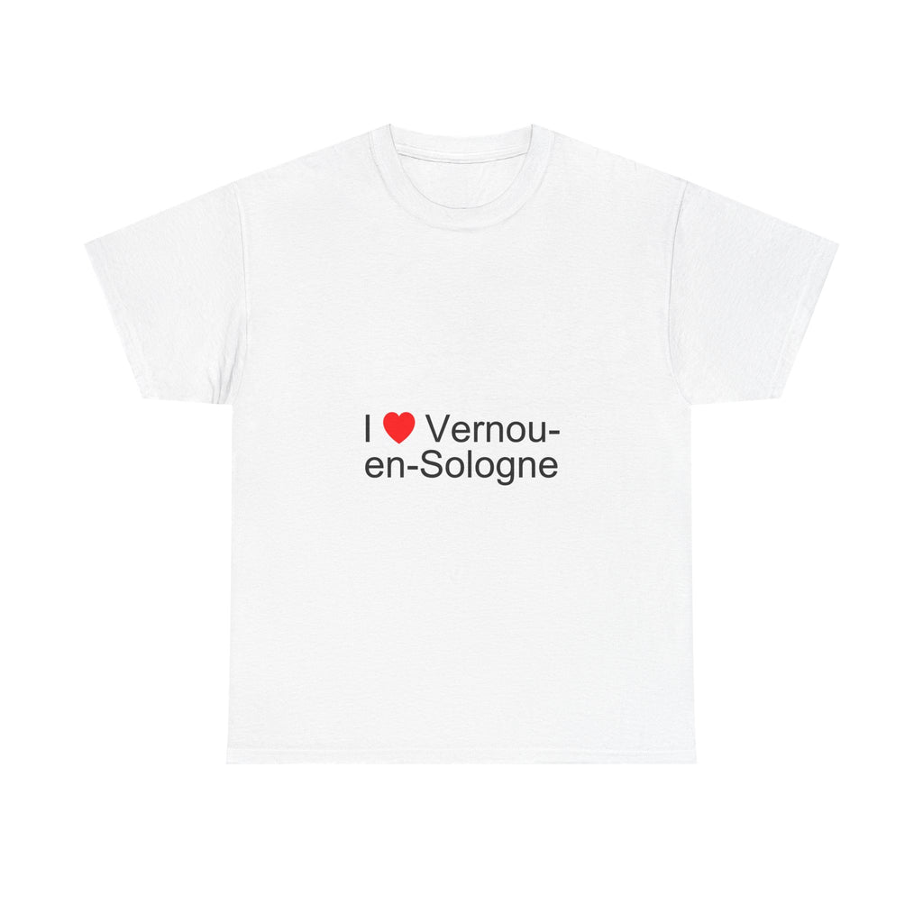 T-Shirt Ich liebe Vernou-en-Sologne