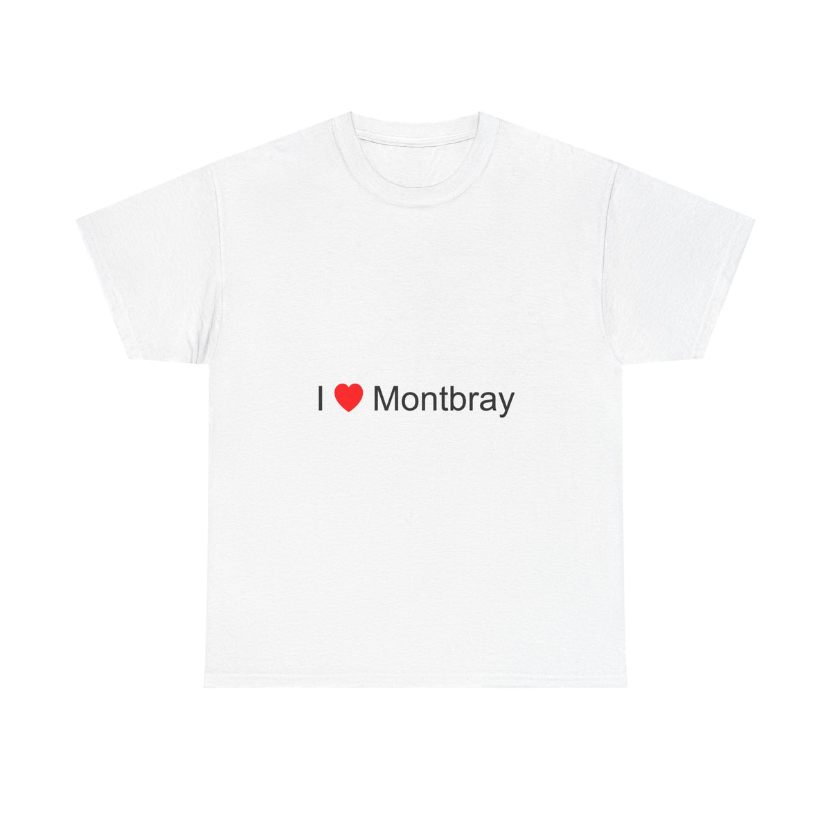 T-shirt I love Montbray