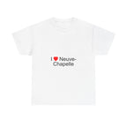 T-Shirt Ich liebe Neuve-Chapelle