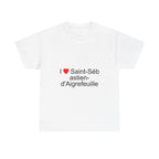 T-shirt I love Saint-Sébastien-d'Aigrefeuille