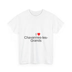 T-shirt I love Chavannes-les-Grands