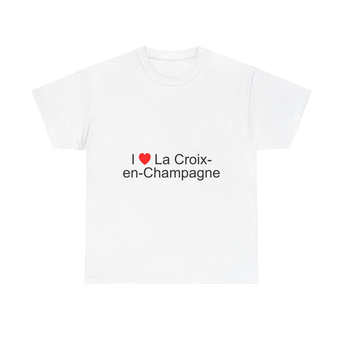 T-shirt I love La Croix-en-Champagne