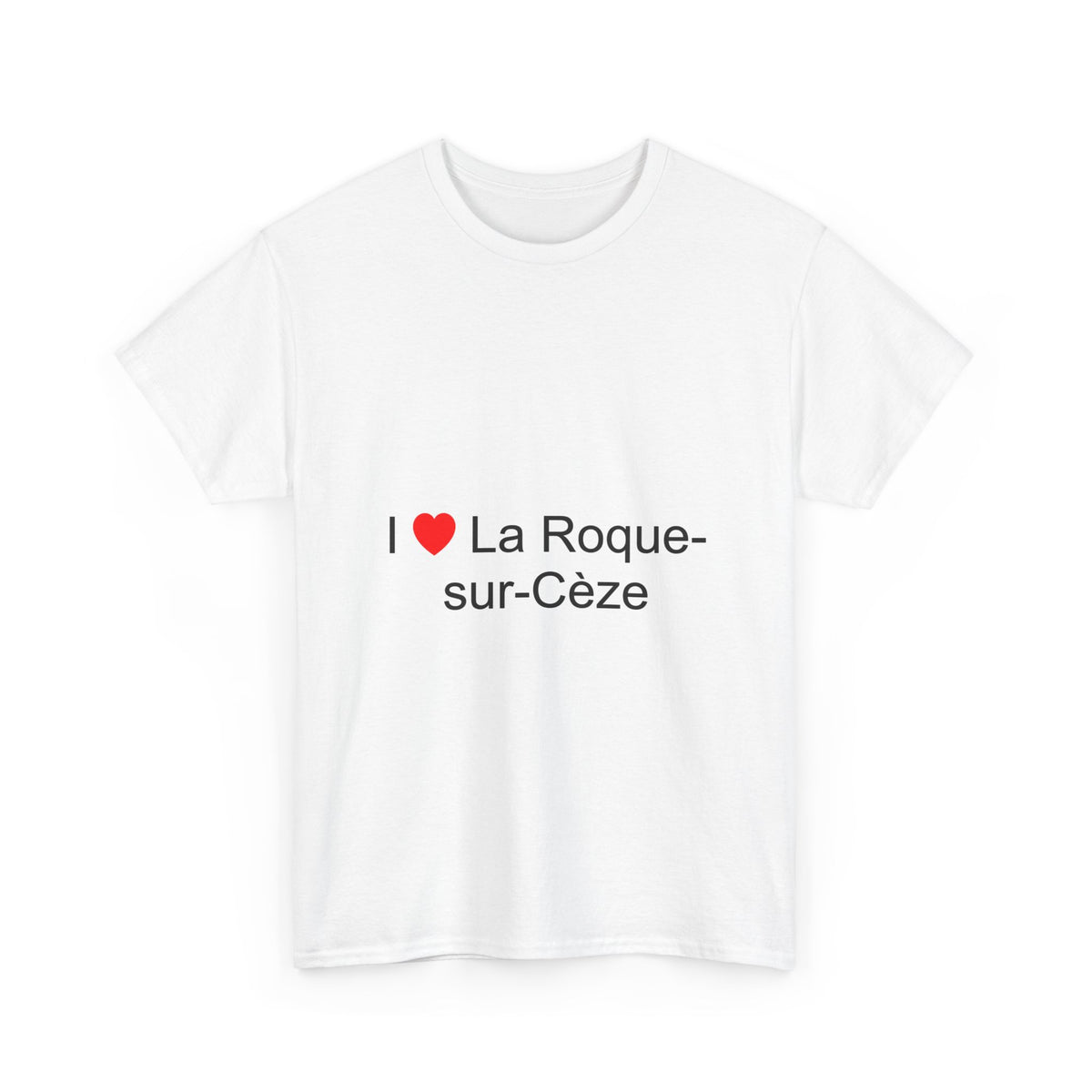 T-shirt I love la roque-sur-cèze