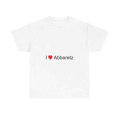 T-shirt I love Abbaretz