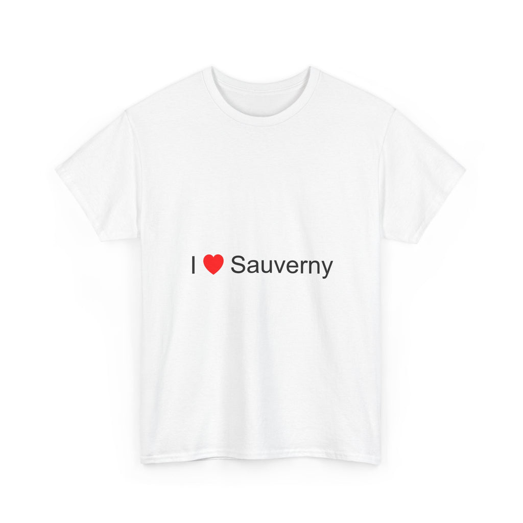 T-Shirt Ich liebe Sauverny