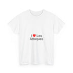 I love Les Attaques T-shirt