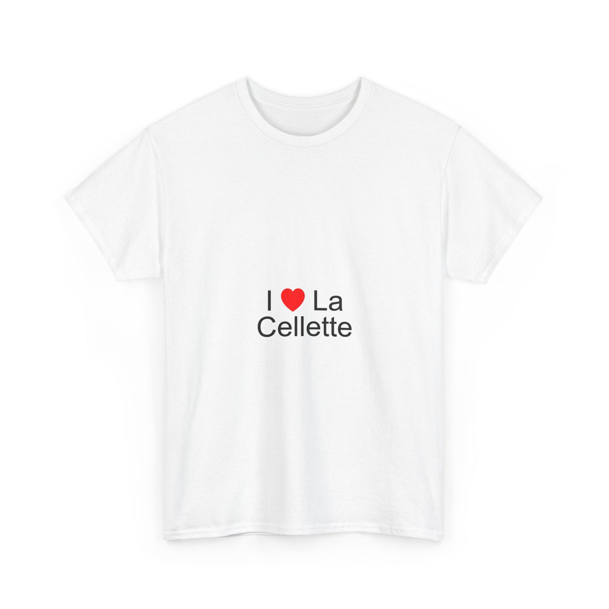 T-shirt I love la cellette