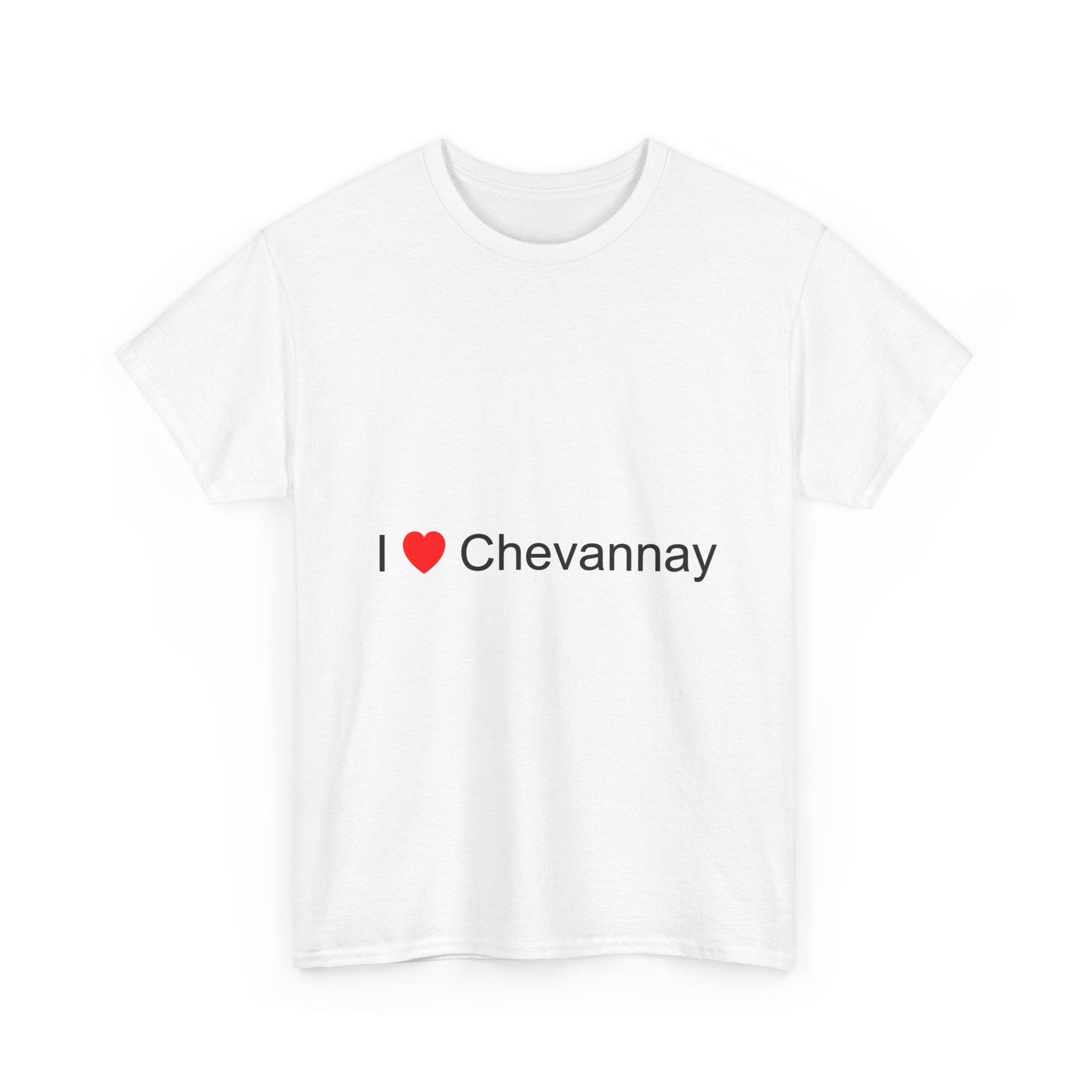 T-Shirt Ich liebe Chevannay