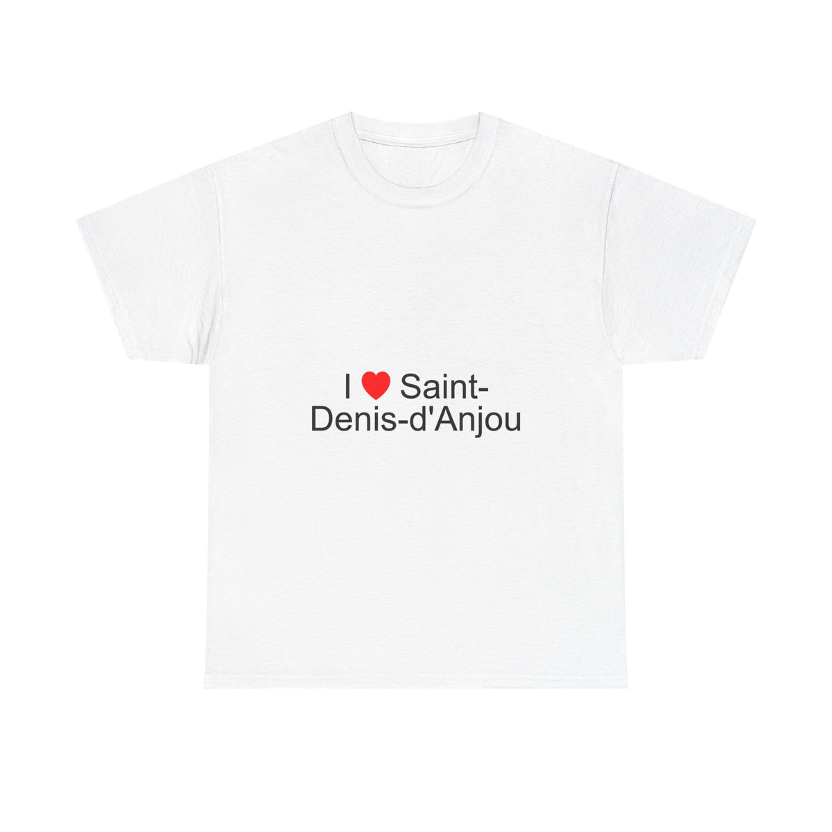 T-Shirt Ich liebe Saint-Denis-d'Anjou