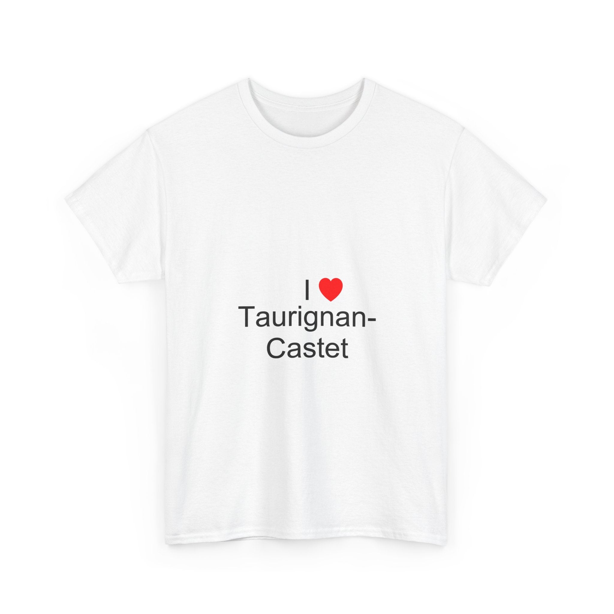 T-shirt I love taurignan-castet