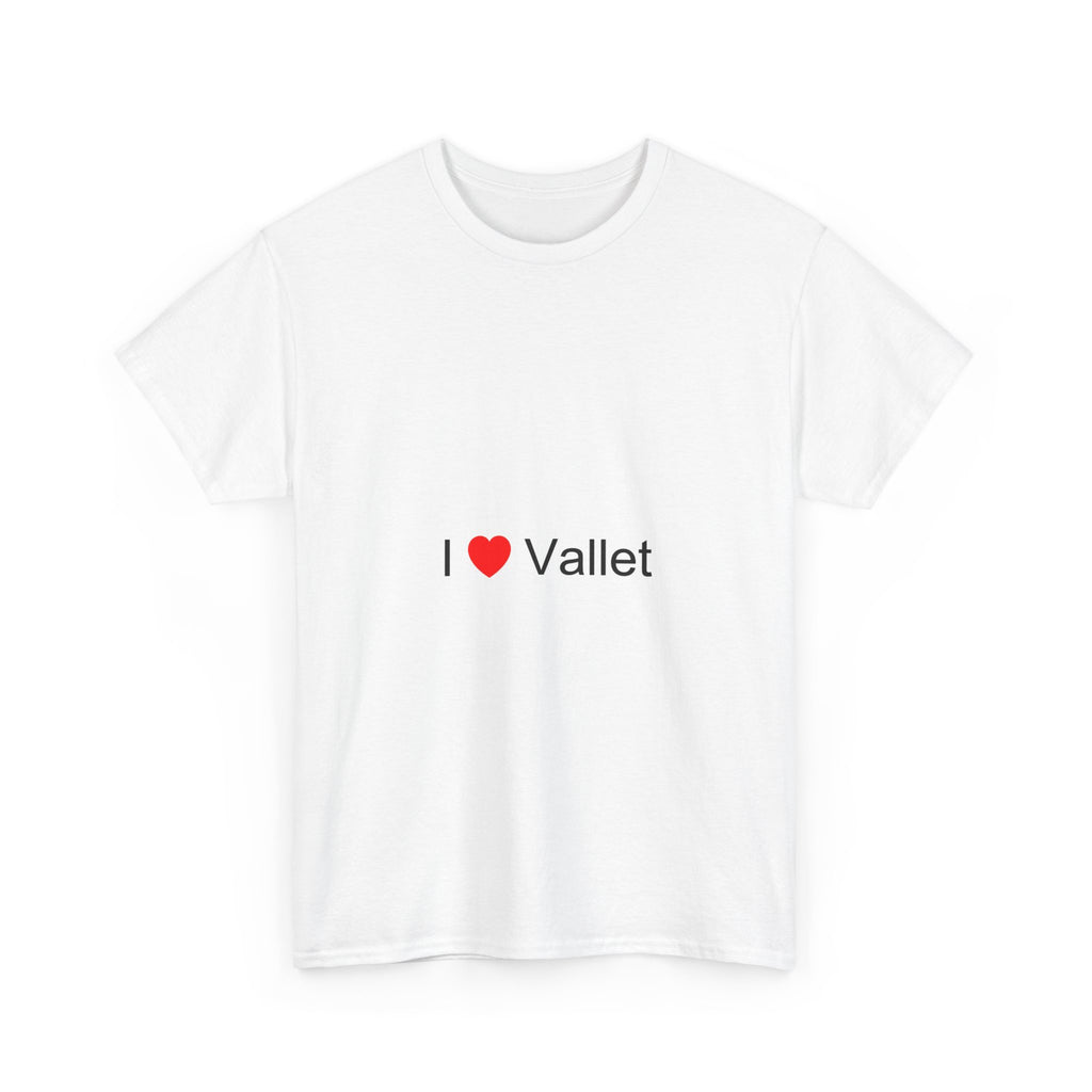T-shirt I love Vallet