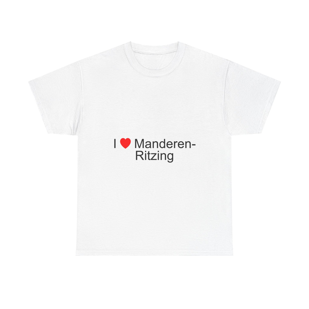 T-shirt I love Mandres-les-Roses