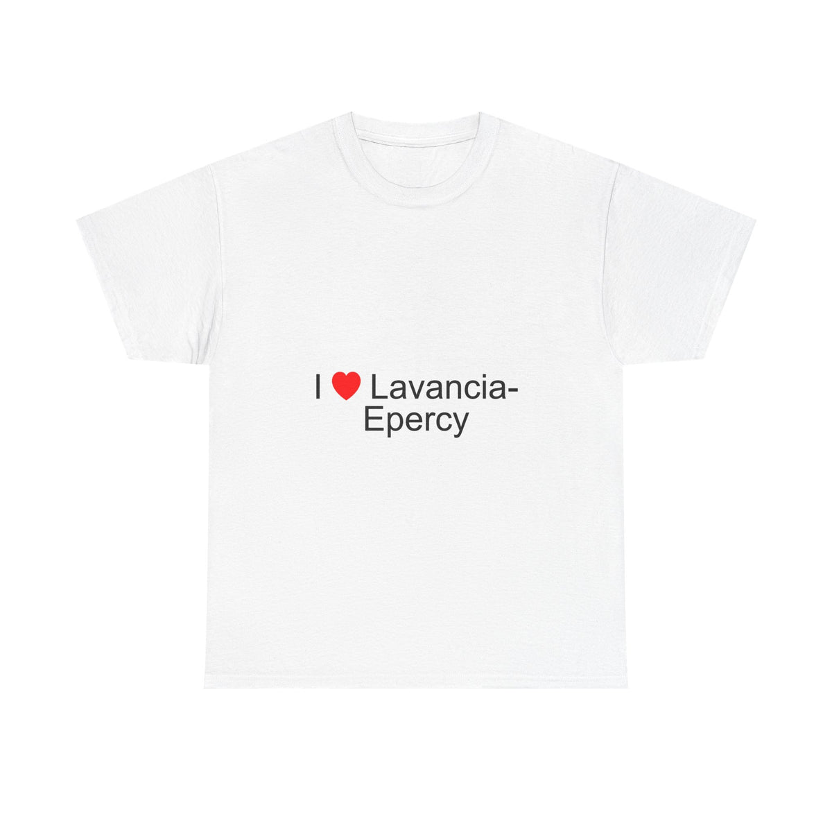 T-shirt I love Lavancia-Épercy