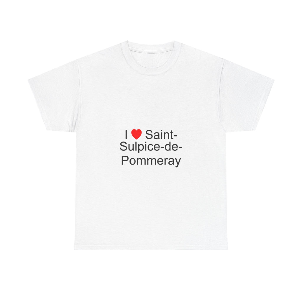 T-shirt I love saint-sulpice-de-pommeray