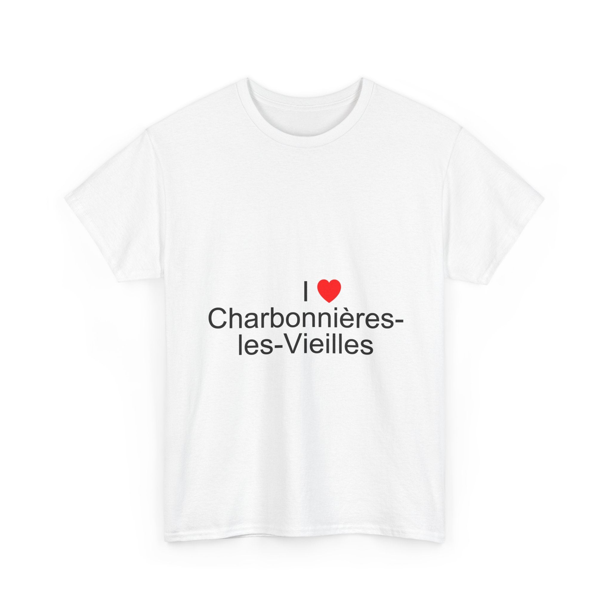 T-Shirt I love Charbonnières-les-Vieilles