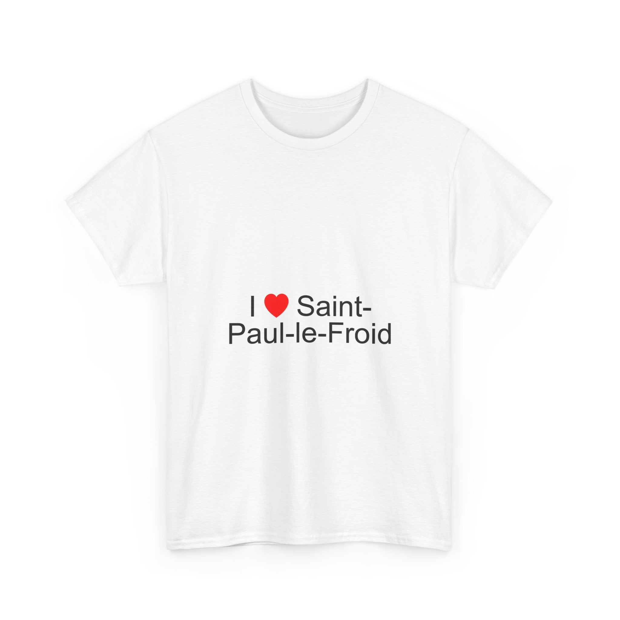 T-shirt I love Saint-Paul-le-Froid