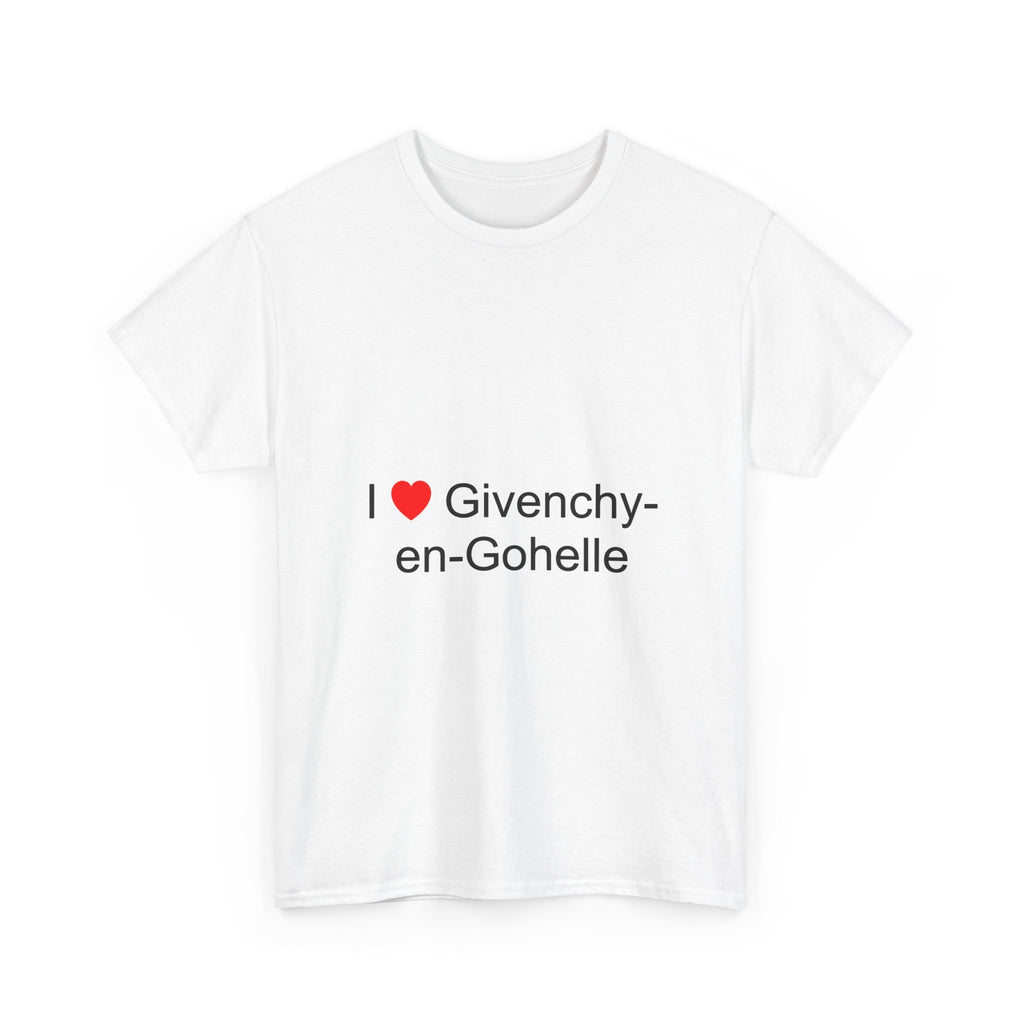 T-shirt I love givenchy-en-gohelle