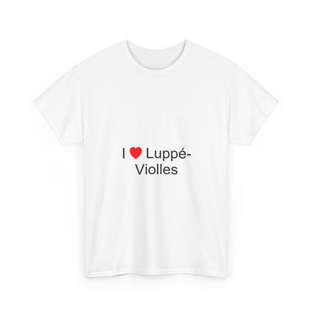 T-shirt I love luppé-violles