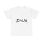 T-Shirt Ich liebe Saint-Georges-d'Orques