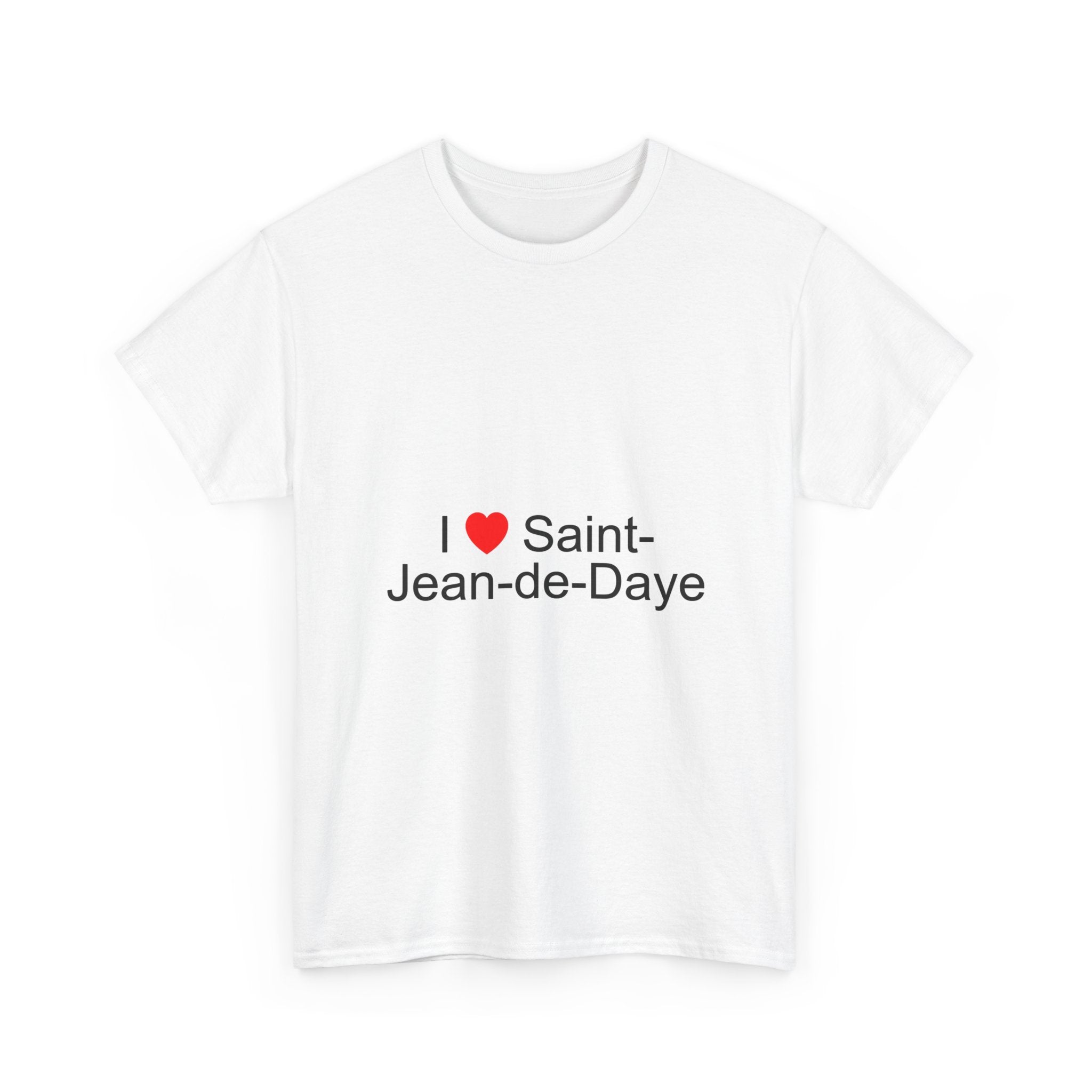 T-shirt I love Saint-Jean-de-Daye