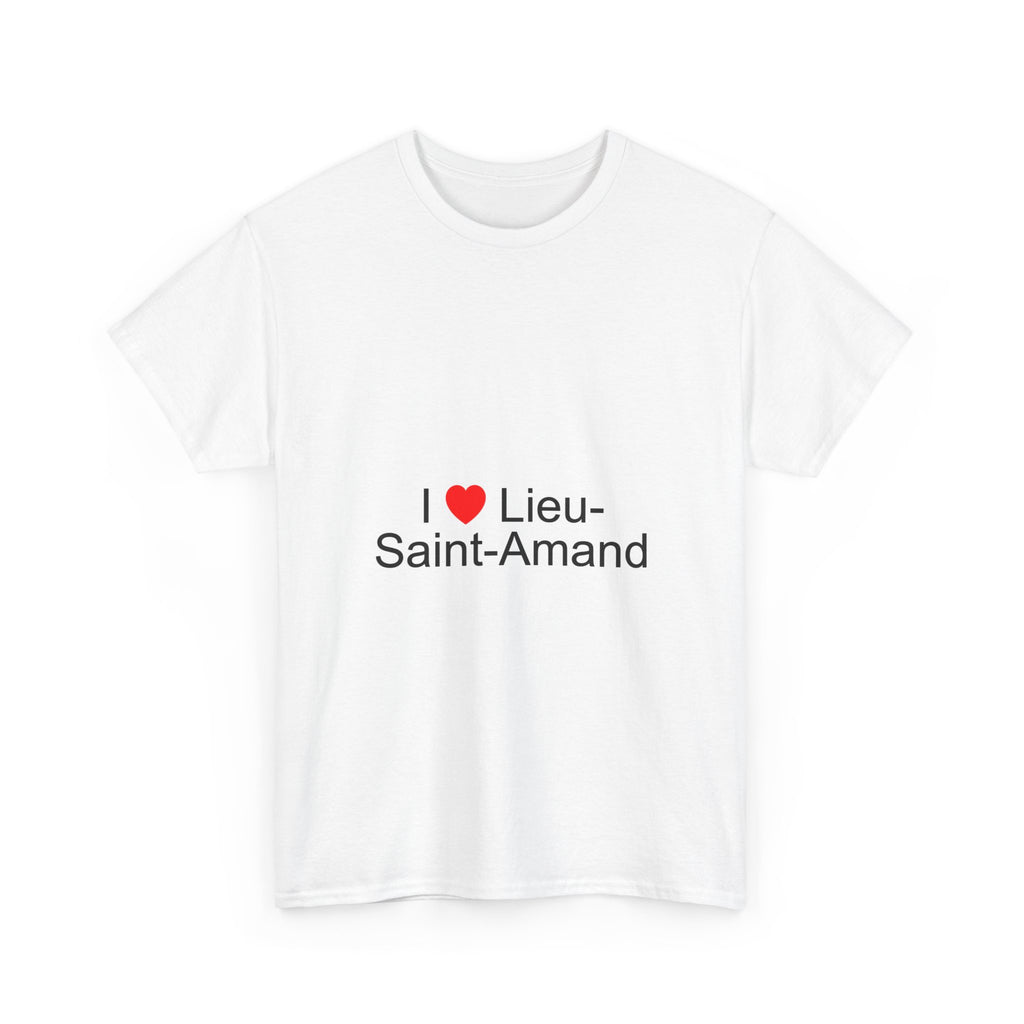 T-shirt I love lieu-saint-amand