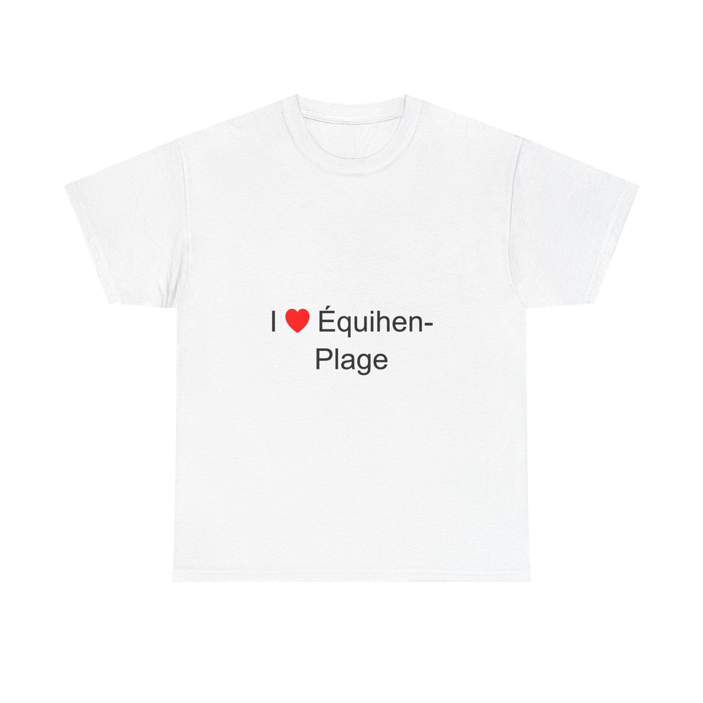T-shirt I love équihen-plage