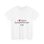 T-Shirt Ich liebe Saint-Symphorien-de-Lay