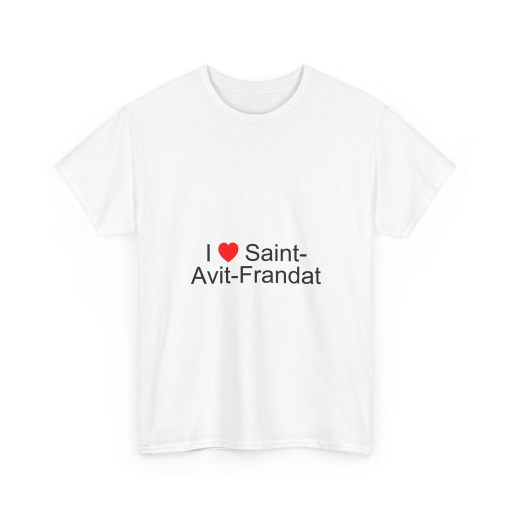 T-shirt I love Saint-Avit-Frandat