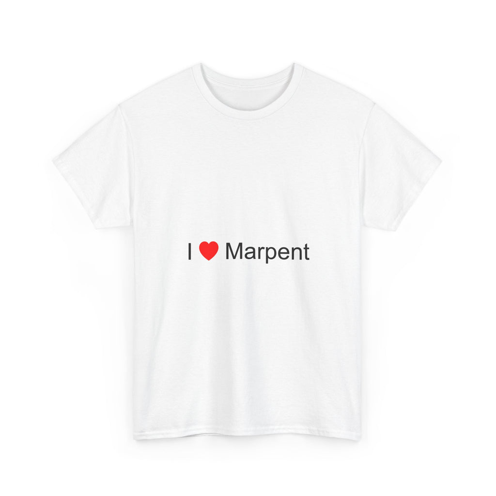 T-shirt I love marpent