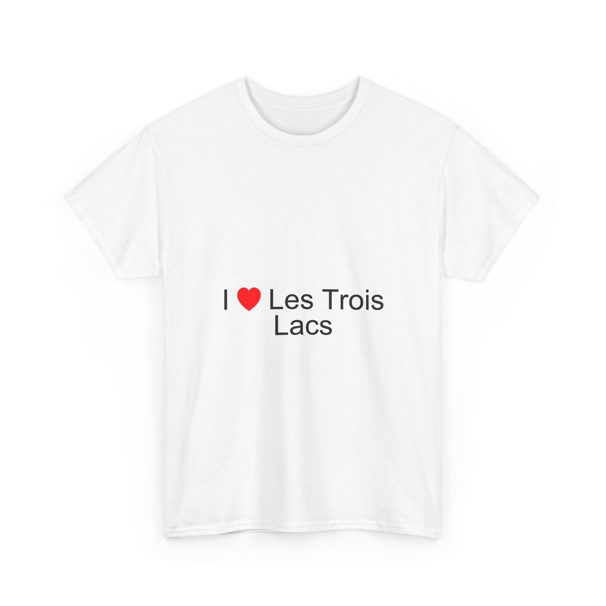 T-shirt I love the three lakes
