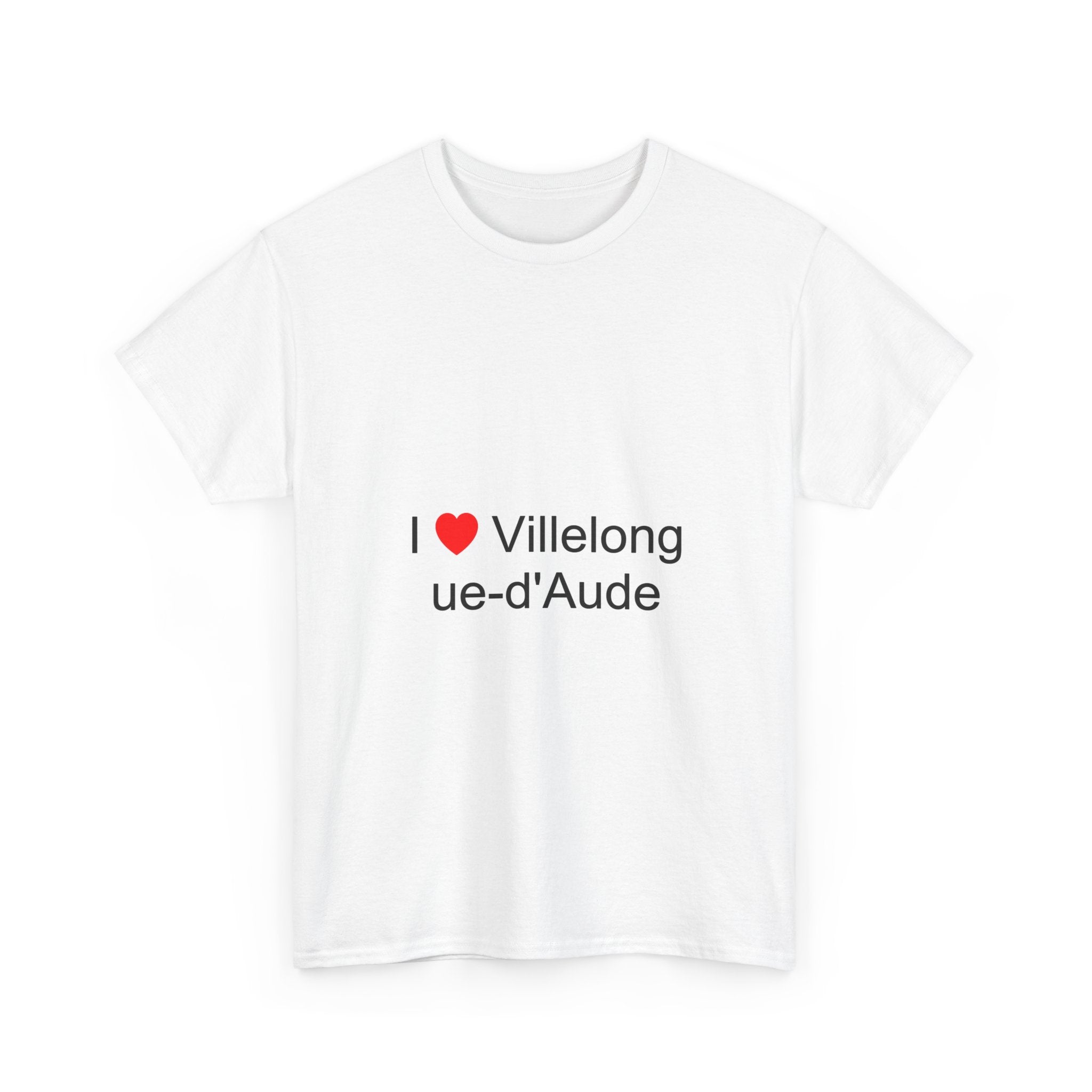 T-shirt I love Villelongue-d'Aude