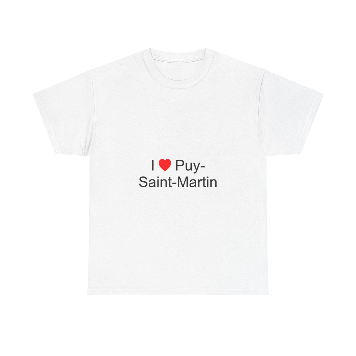 T-shirt I love puy-saint-martin
