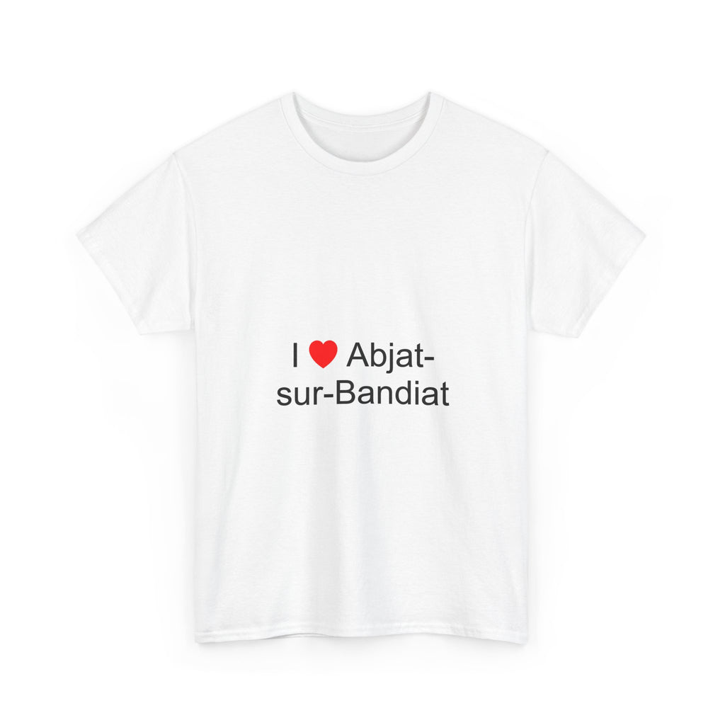 T-Shirt Ich liebe Abjat-sur-Bandiat